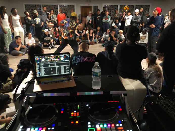 DJ Chief on the decks