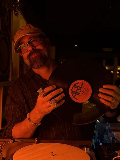DJ Chief on the decks