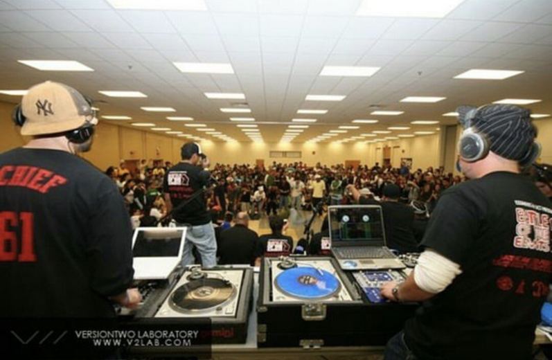 DJ Chief on the decks